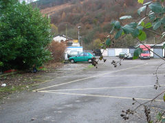 Site of gasworks and fire station, West End, Abercarn, November 2008